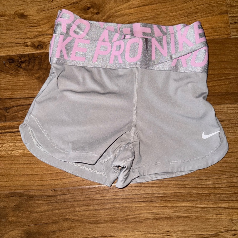 Nike Women's Pros Gray Shorts